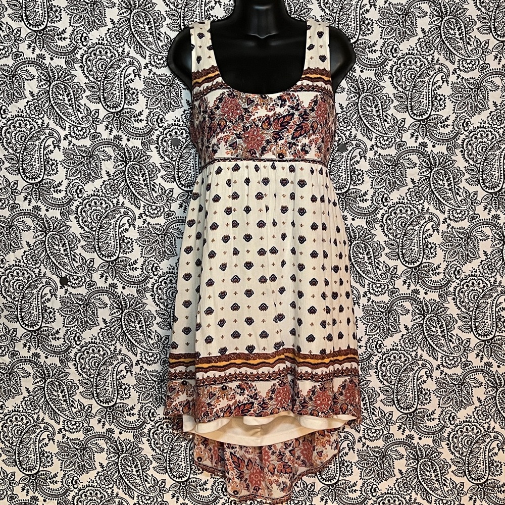 3/$20 White cut out mini dress